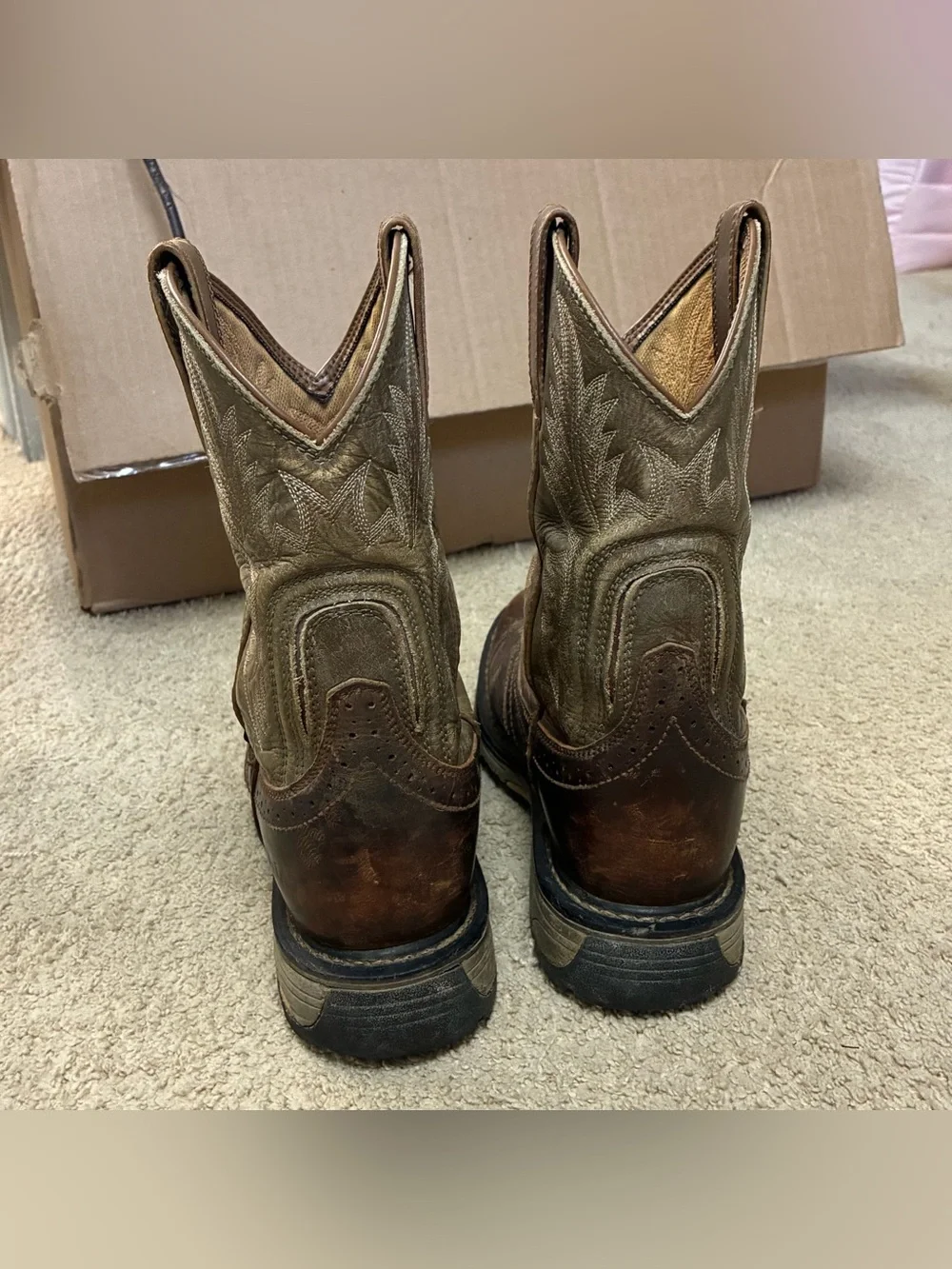 Ariat Workhog pull on safety boots